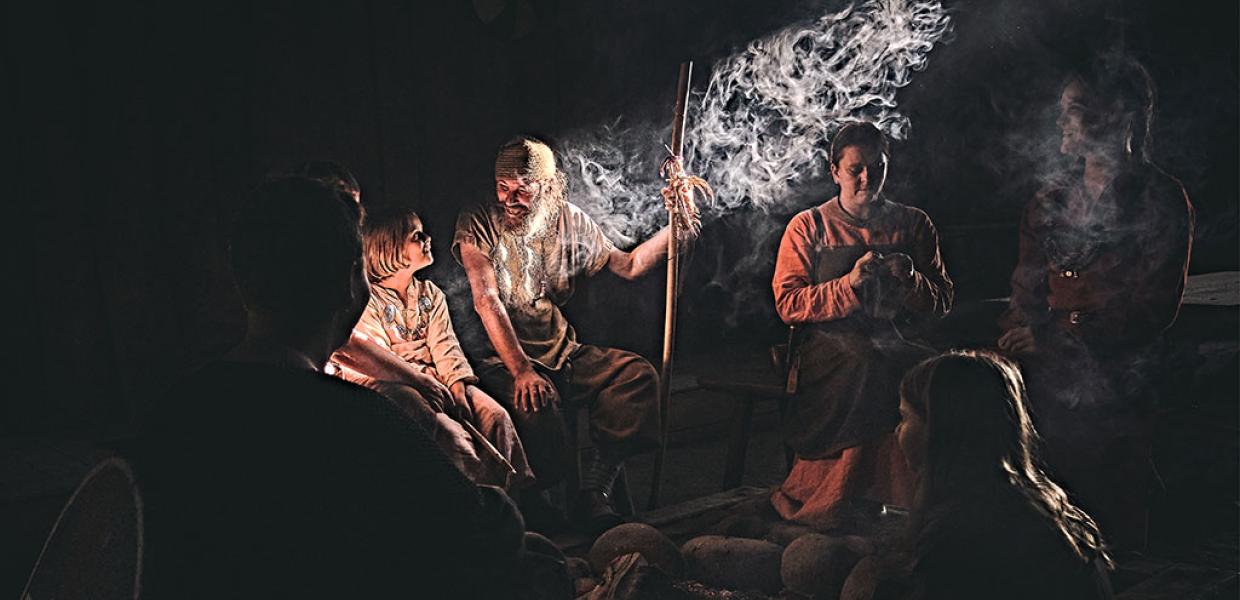 vikinge bålhygge