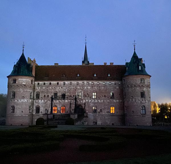 Schloss Egeskov im Winter