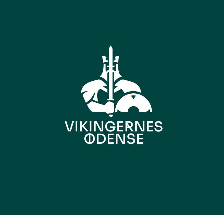 Vikinge logo dark kvadrat